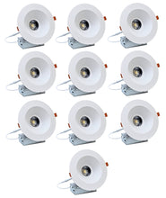 Load image into Gallery viewer, 6-Inch 15W Anti Glare 5CCT CRI90+ LED Downlights (Round White)