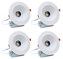 Load image into Gallery viewer, 6-Inch 15W Anti Glare 5CCT CRI90+ LED Downlights (Round White)