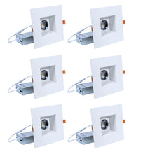 Load image into Gallery viewer, 6-Inch 15W Anti Glare 5CCT CRI90+ LED Downlights (Square White)