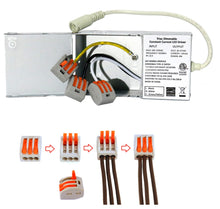 Load image into Gallery viewer, 3 Inch 8W 830Lm Brushed Nickel LED Gimbal Lights (5000K)