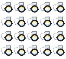 Load image into Gallery viewer, 4 Inch 10W 650Lm Black Trim LED Downlights (3CCT)