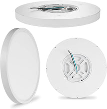 Load image into Gallery viewer, YUURTA 12 Inch 24W 3CCT (3000K/4000K/5000K) Flush Mount Ceiling Light 3000Lm Dimmable