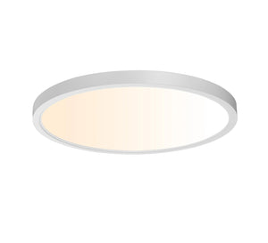 YUURTA 12 Inch 24W 3CCT (3000K/4000K/5000K) Flush Mount Ceiling Light 3000Lm Dimmable
