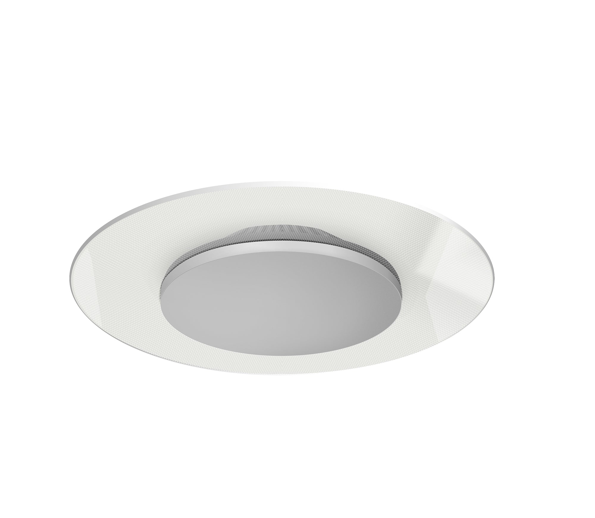 15-Inch 18W Color Selectable Ceiling/Wall Flush Mount LED Disk Light ...