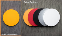 Load image into Gallery viewer, 15-Inch 18W Color Selectable Pendant LED Disk Light (Orange)
