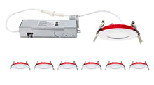Load image into Gallery viewer, 3 Inch 5W 2-Hour Fire Rated 5CCT Color Selectable LED Downlights
