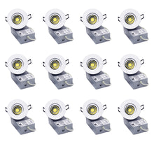 Load image into Gallery viewer, 3 Inch 8W 830Lm LED Gimbal Lights (CRI90, 3000K)

