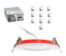 Load image into Gallery viewer, 4 Inch 9W 2-Hour Fire Rated 5CCT Color Selectable LED Downlights (White)
