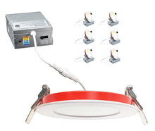 Load image into Gallery viewer, 4 Inch 9W 2-Hour Fire Rated 5CCT Color Selectable LED Downlights (White)
