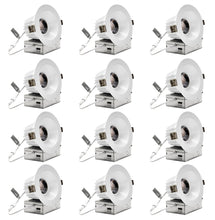 Load image into Gallery viewer, 4-Inch 12W Anti Glare 5CCT CRI90+ LED Downlights (Round White)
