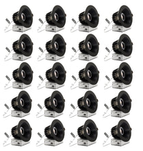 Load image into Gallery viewer, 4-Inch 12W Anti Glare 5CCT CRI90+ LED Downlights (Round Black)
