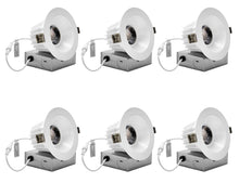Load image into Gallery viewer, 4-Inch 12W Anti Glare 3CCT CRI90+ LED Downlights (Round White)
