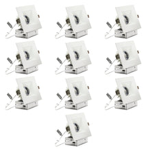 Load image into Gallery viewer, 4-Inch 12W Anti Glare 5CCT CRI90+ LED Downlights (Square White)
