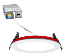 Load image into Gallery viewer, 6 Inch 12W 2-Hour Fire Rated 5CCT Color Selectable LED Downlights (White)
