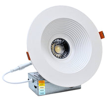 Load image into Gallery viewer, 6-Inch 15W Anti Glare 5CCT CRI90+ LED Downlights (Round White)
