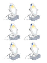 Load image into Gallery viewer, 4 Inch 9W 810Lm 5CCT Wet Rated LED Downlights
